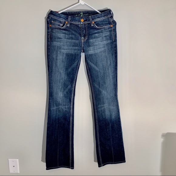7 For All Mankind Denim - 🌷 7 FOR ALL MANKIND Boot Cut Jeans 26 Denim